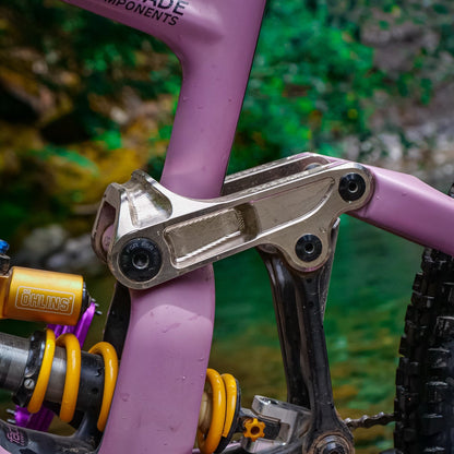 Specialized Enduro Linkage Silver MTB Waterfall